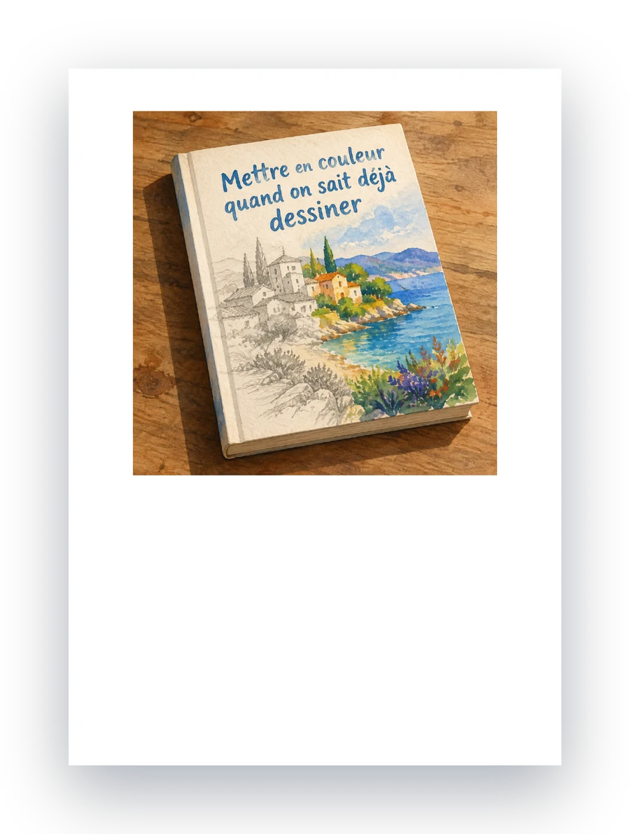 Le livre Mettre en couleur quand on sait déjà dessiner, en 3D